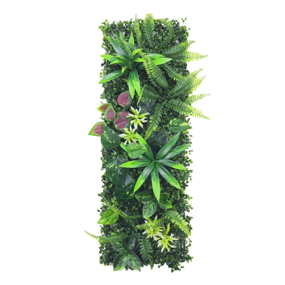 Flower Wall Panel - Panel ścienny z sztucznych roślin DIY,