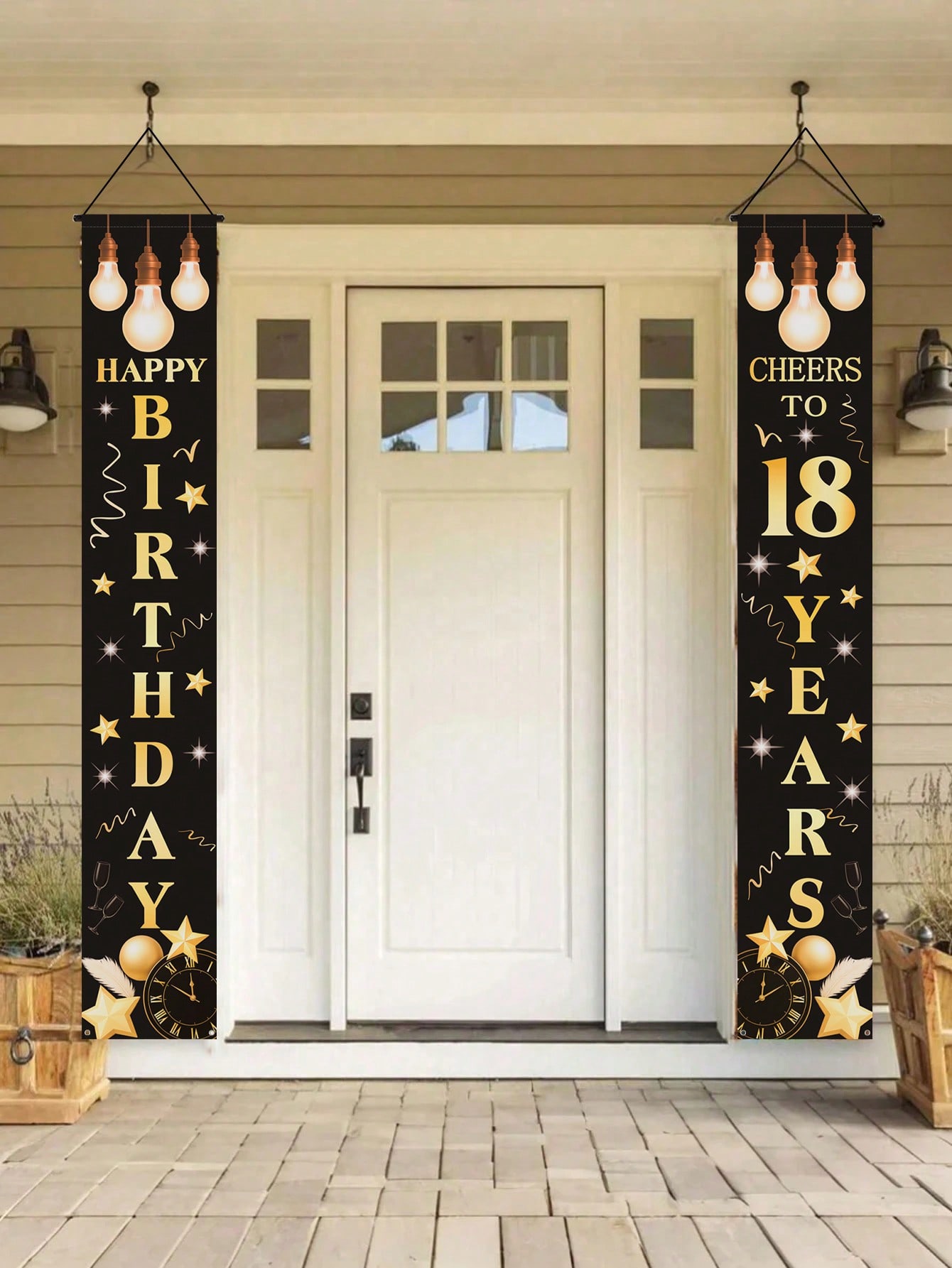 1 para banerów na 18. urodziny – Party Banner Gold recenzja i cena