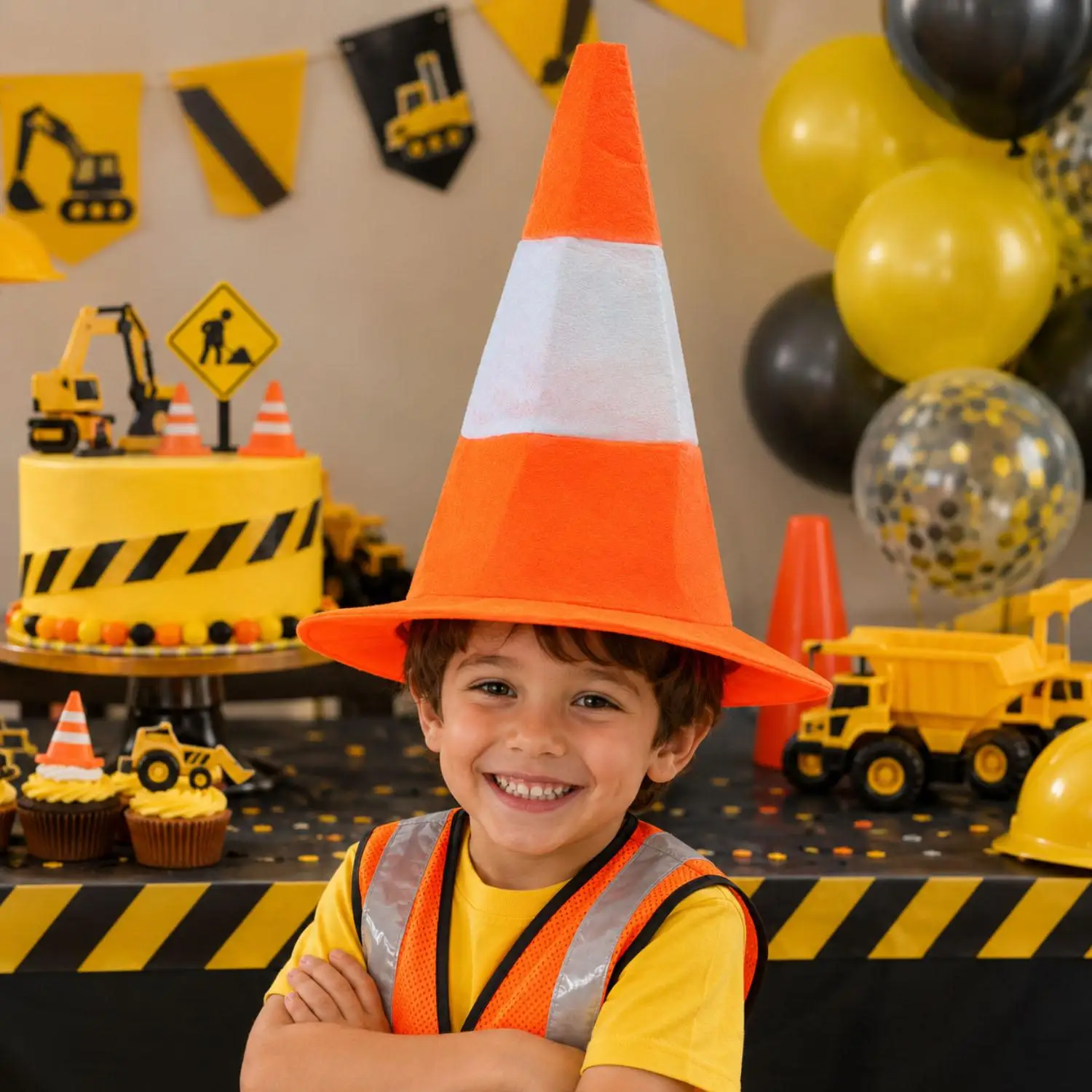 1/3/5 szt. Zabawny składany ka – Party Hat Cone recenzja i cena