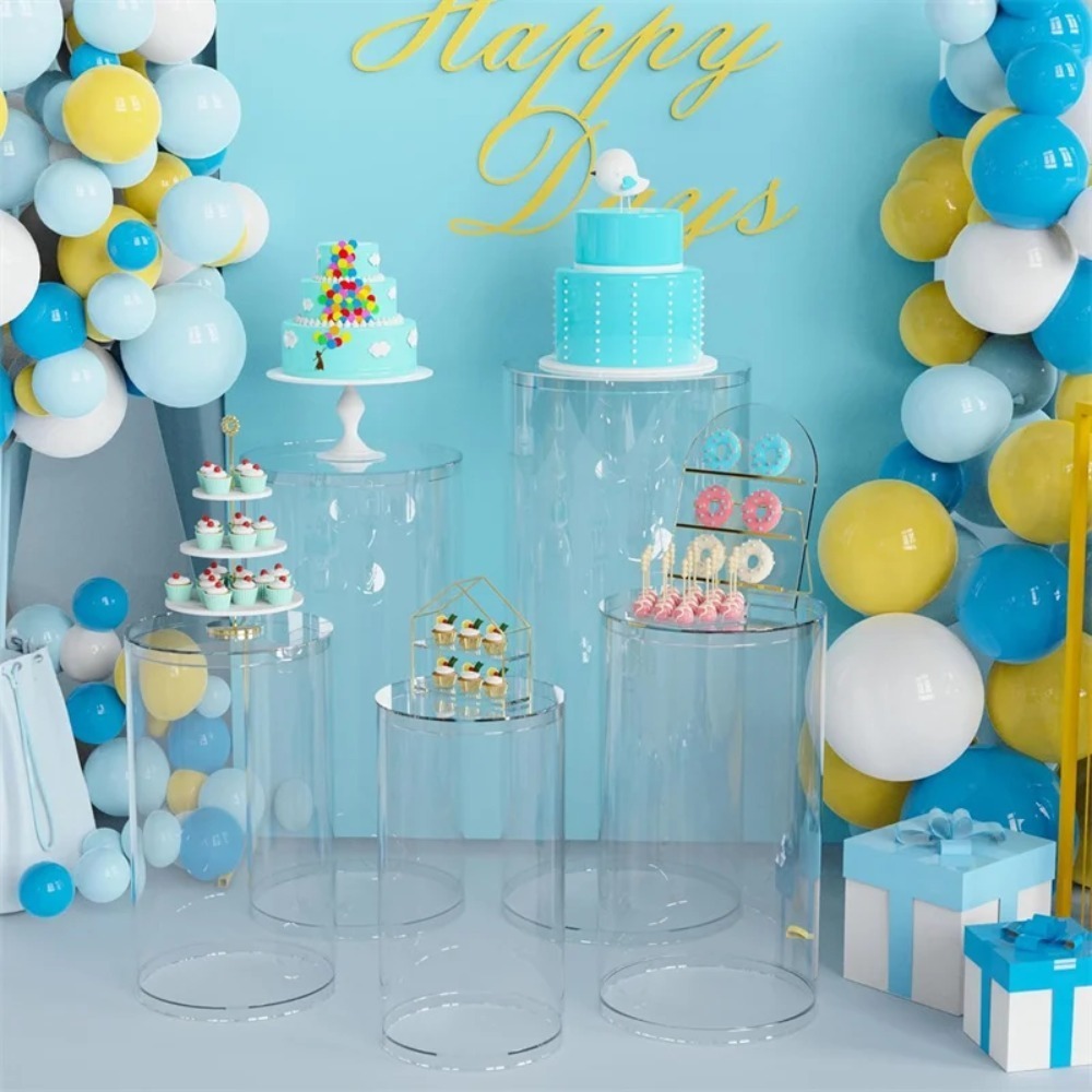 3/5 szt. Białe cylindryczne po – Dessert Table Backdrop recenzja i cena